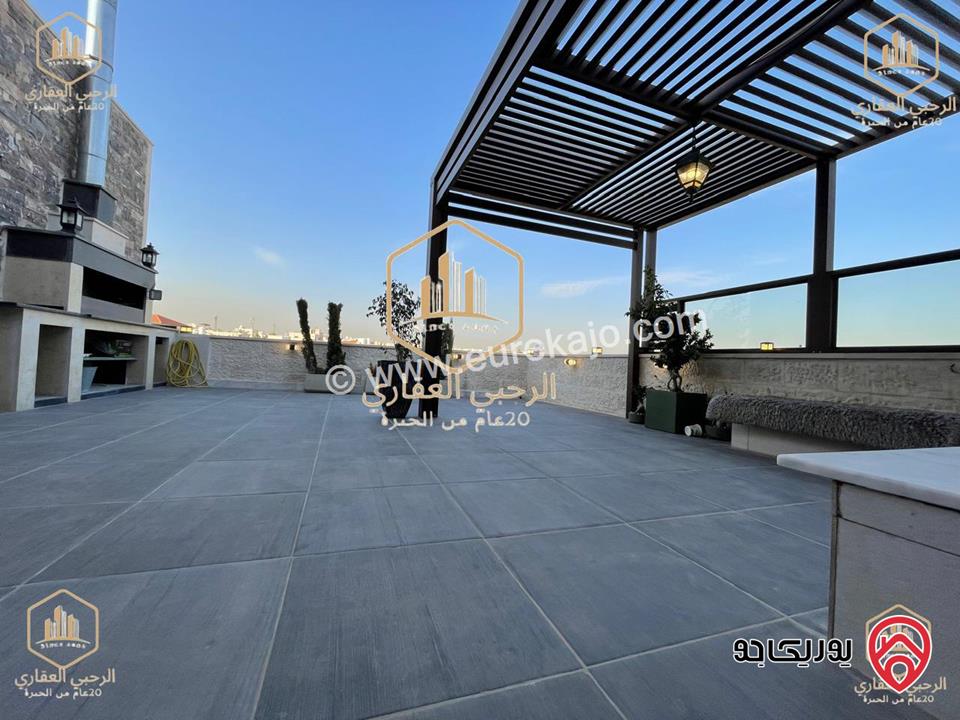 شقة رووف مساحة 160م سوبرديلوكس للايجار في عمان - الكرسي