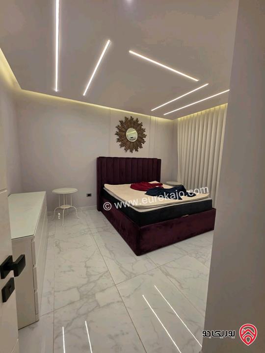 شقة أرضية مساحة 100م للإيجار مفروشة في عمان - أم السماق