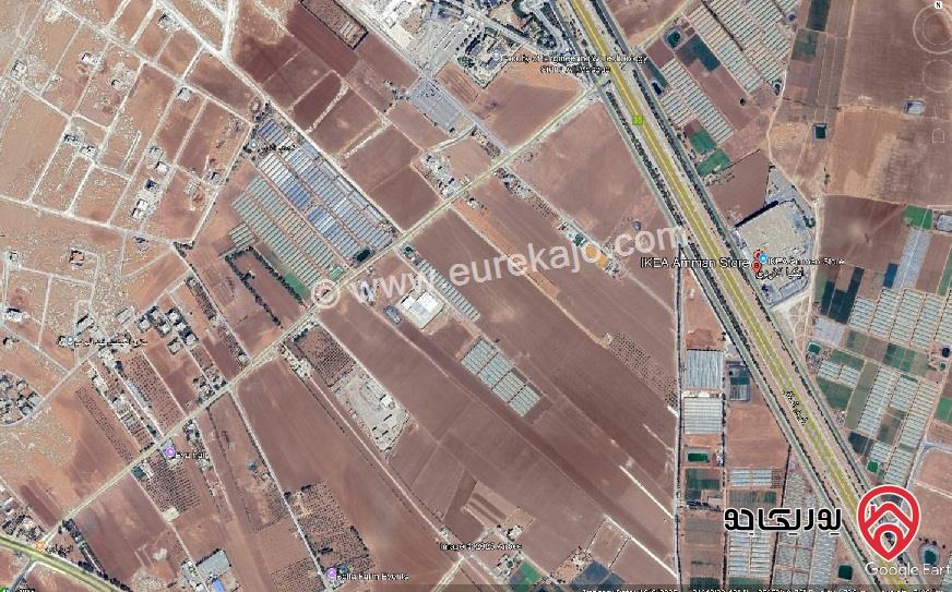 أرض مساحة 1045م للبيع في عمان - طريق المطار مقابل ايكيا 