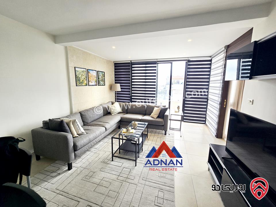 روف مساحة 110م للايجار المفروش السنوي في عمان - عبدون