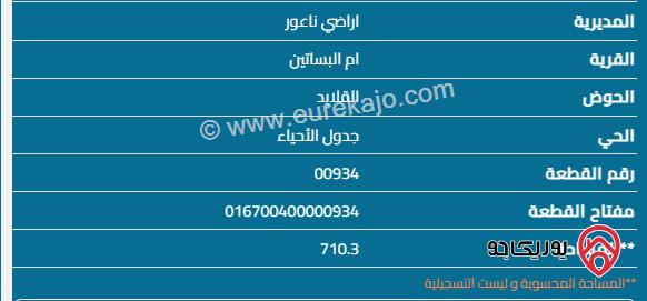 قطعة أرض مميزة على شارعين مساحة 750م للبيع في عمان - بالقرب من طريق المطار ب 3 دقائق - خلف جامعة الزيتونة 