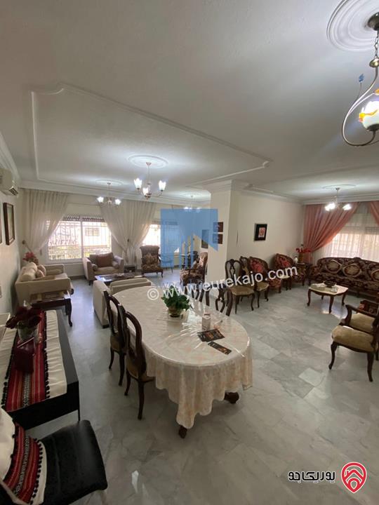 شقة مفروشة فاخرة للبيع في عمان - خلدا قرب المدارس الإنجليزية طابق اول 180م تشطيب سوبر ديلوكس