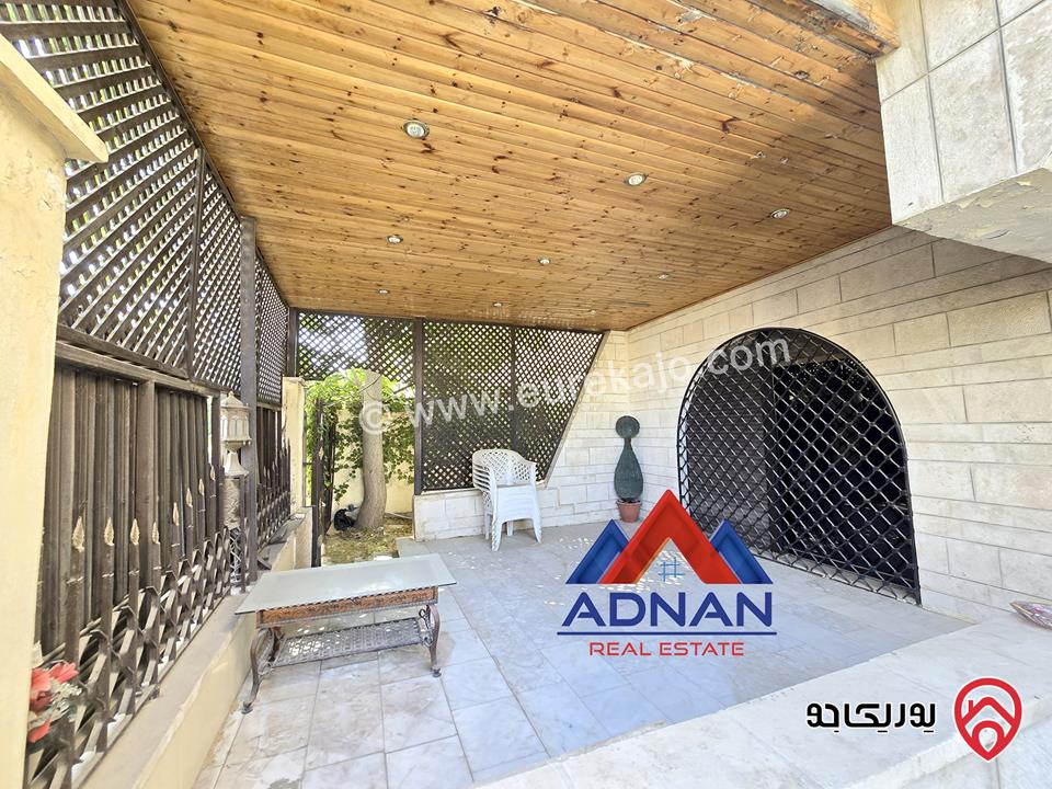 فيلا مستقلة مفروشة مساحة 450م على أرض 500م مع مسبح للايجار في عمان - ام السماق