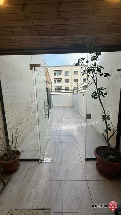 شقة شبه ارضي مساحة 118م داخلي و 70م خارجي للبيع في عمان - شفا بدران