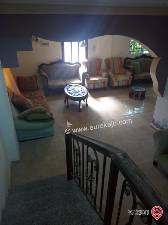 مزرعة مساحة الأرض 680م عليها بناء 160م للبيع في الحمة شمال اربد المخبية