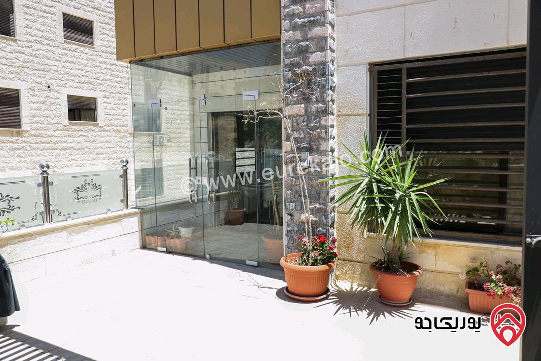 شقة ارضية مساحة 173م داخلي و 40م خارجي للبيع في عمان - مرج الحمام 