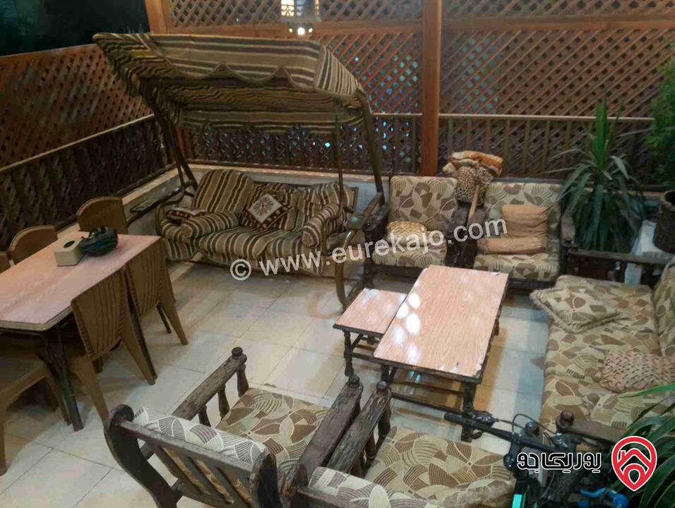 شقة طابق ارضي مساحة 131م داخلي و 30م خارجي للبيع في عمان - طبربور