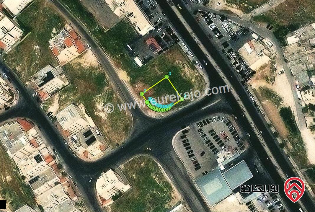 قطعتان متجاورتان مساحة 1124م للبيع من أراضي عمان - ام صويونية الشمالي - الزهور 