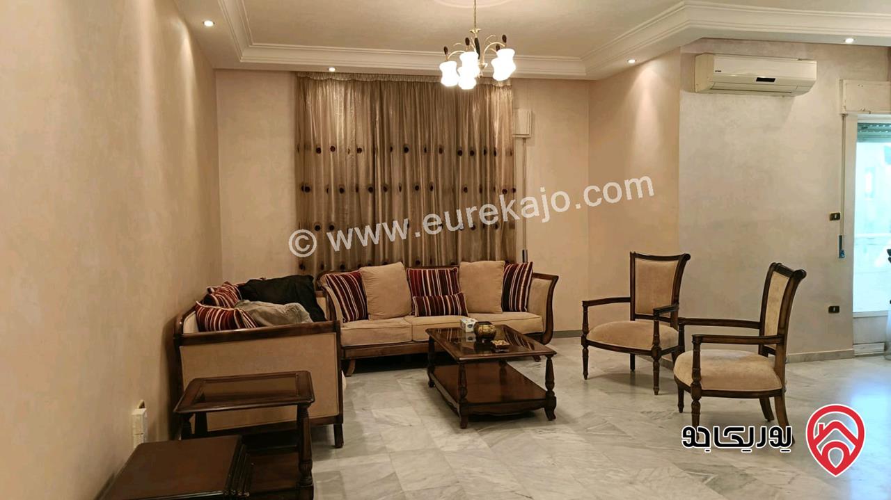 شقة مفروشة سوبر ديلوكس مساحة 200م للايجار في عمان - الرابية 