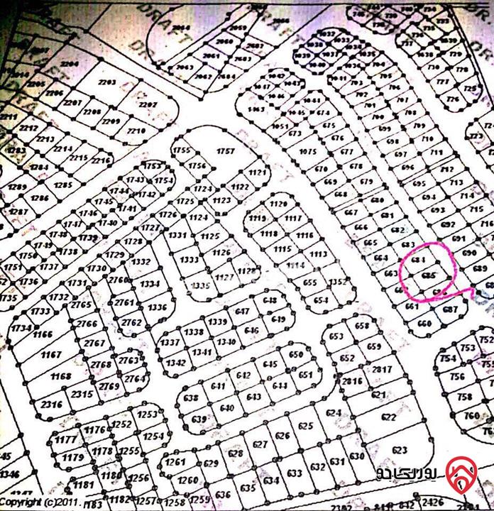 قطعة أرض مساحة 400م للبيع في عمان - شفا بدران