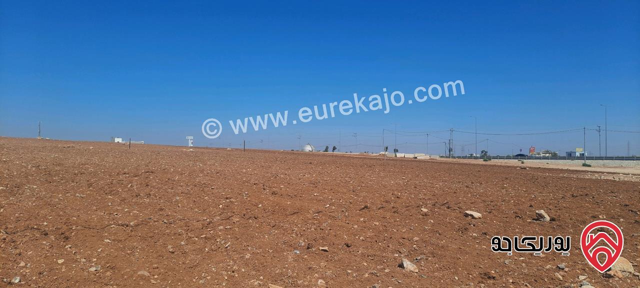 ارض مساحة 10 دونم و 750م للبيع في اربد - النعيمة قرب جسر النعيمة 