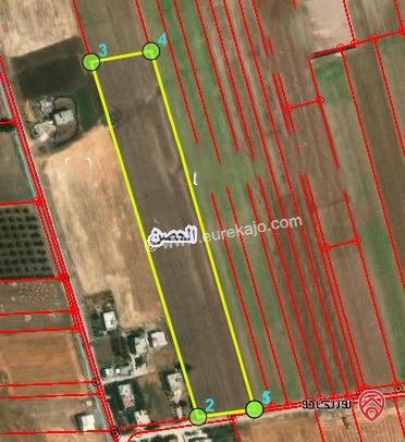 ارض 18500م للبيع في اربد - من اراضي الحصن ضمن حوض جبيل الغربي 
