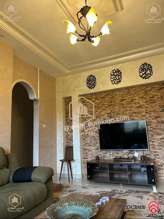 شقة مفروشة مساحة 150م طابق ثالث للايجار في عمان - تلاع العلي 