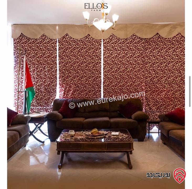 شاليه ومزرعة فخمة للايجار في البحر الميت - جوفة الكفرين