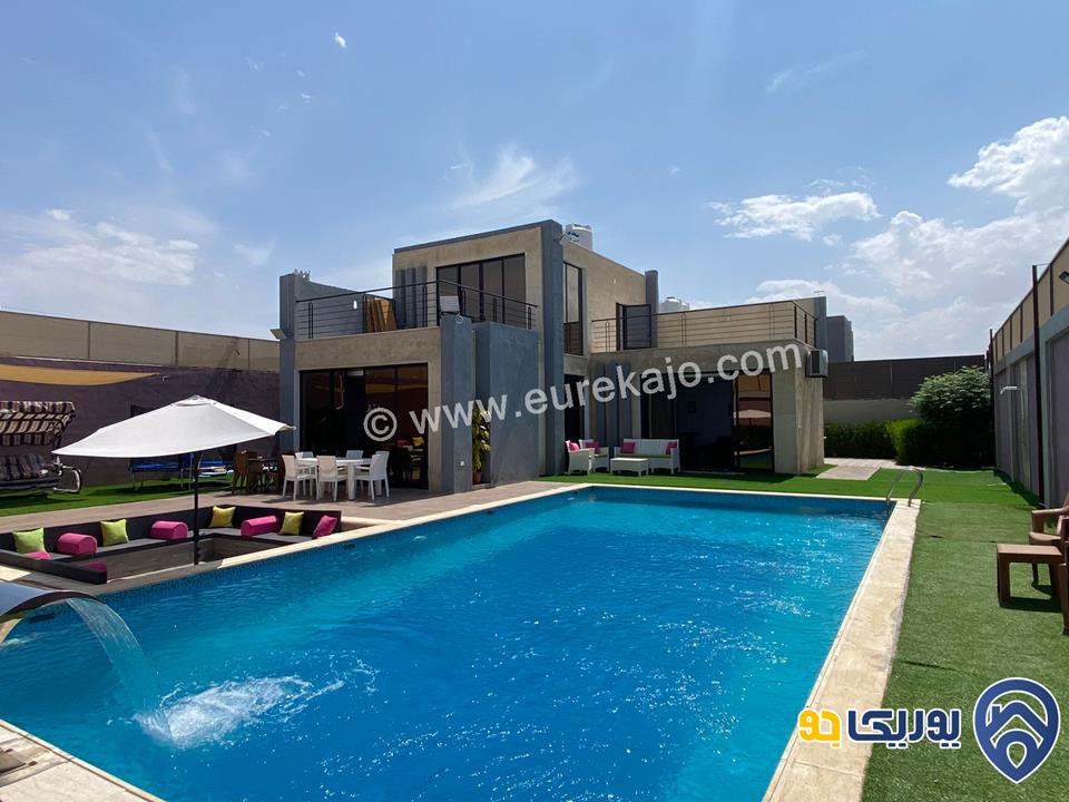 شاليه - مزرعة Black diamond villa للايجار اليومي في البحر الميت