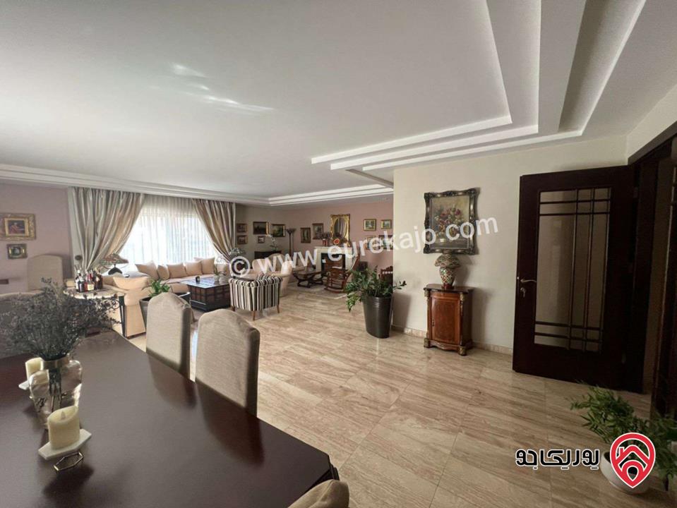 Luxury furnished apartment of 306 SQM for sale in Amman - Abdoun