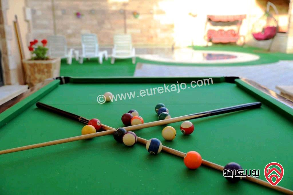 شاليه مساحة 220م على أرض 581م للبيع في الاغوار الجنوبية - الرامة