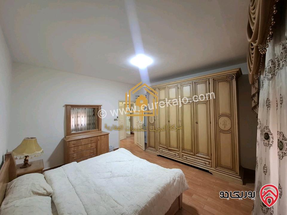 شقة مفروشة طابق أرضي 200م للإيجار في عمان-  ام اذينة 