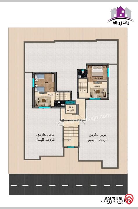 شقق مساحة 205م للبيع في عمان - عرجان