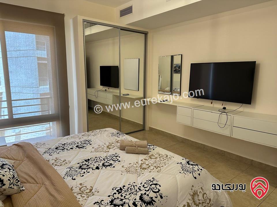 شقة فاخرة مفروشة مساحة 100م للايجار في عمان - عبدون