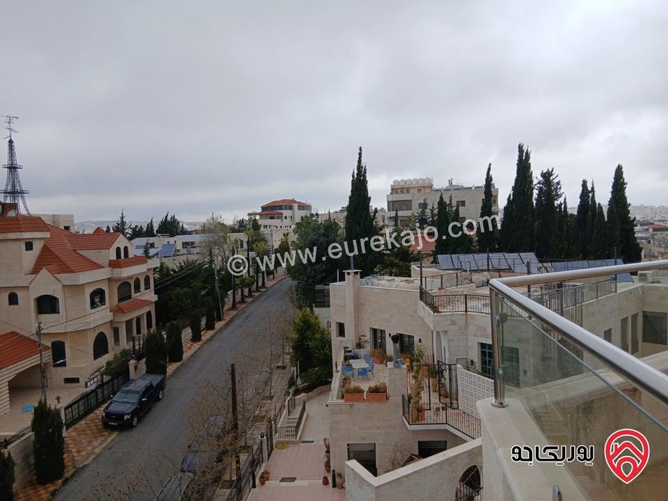 روف مساحة 50م وترس 100م للايجار في عمان - الرابية 