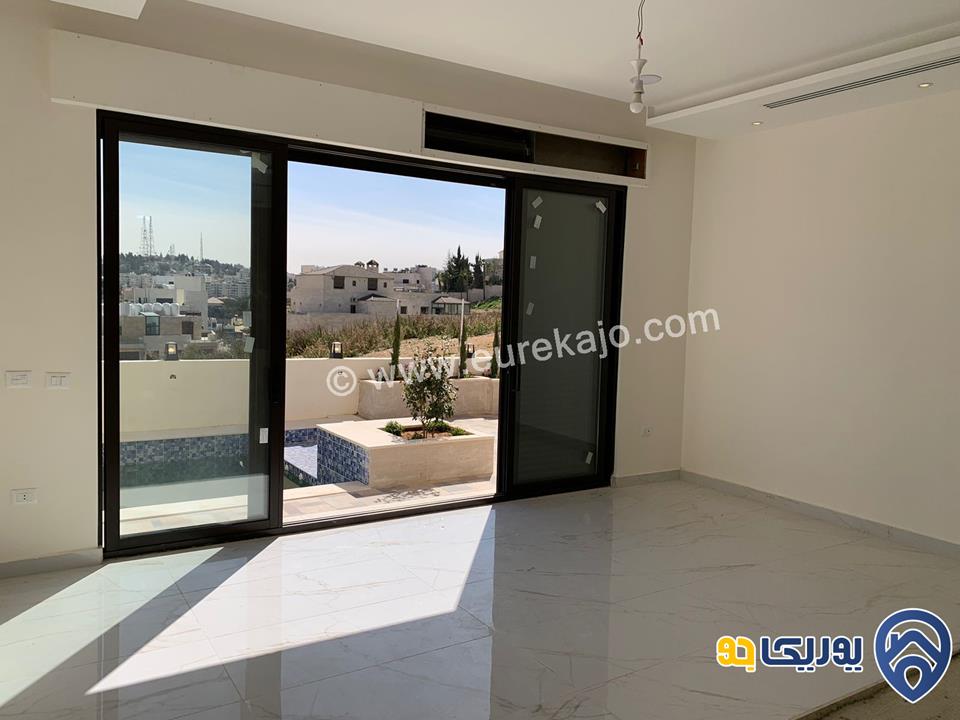 جولة ثلاثية الابعاد - شقق سوبر ديلوكس مساحة 195م و 185م للبيع في عمان - دابوق 