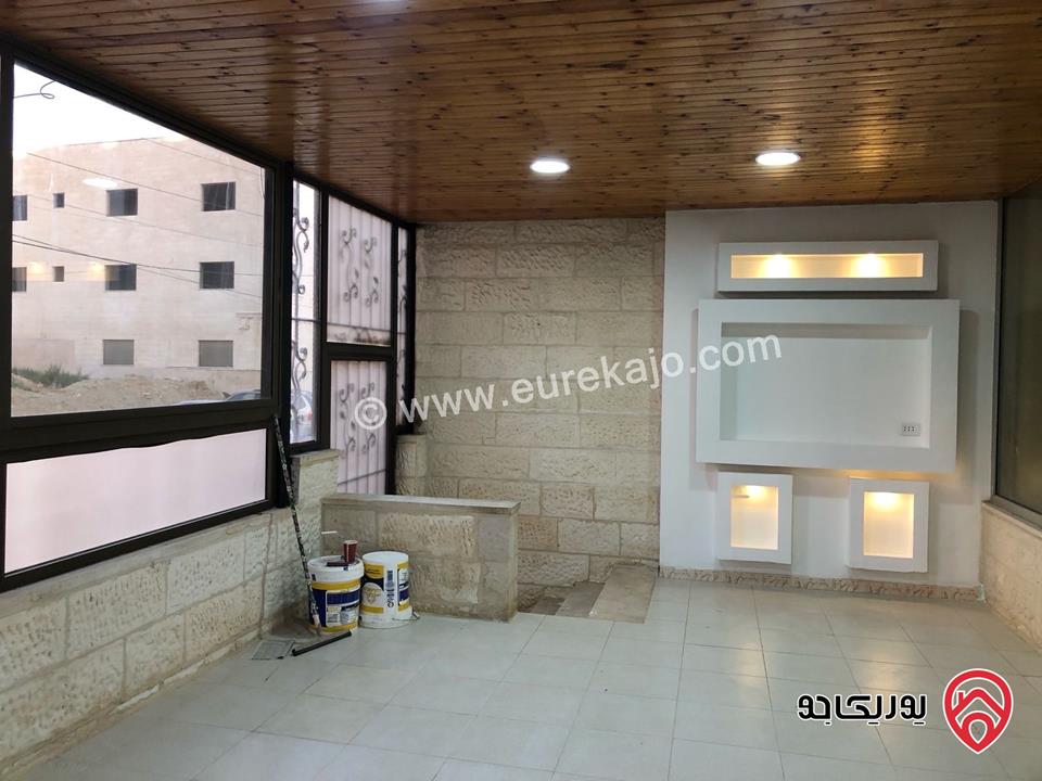 شقة طابق ارضي مساحة 140م داخلي مع ترس 60م للبيع في عمان - شفا بدران 