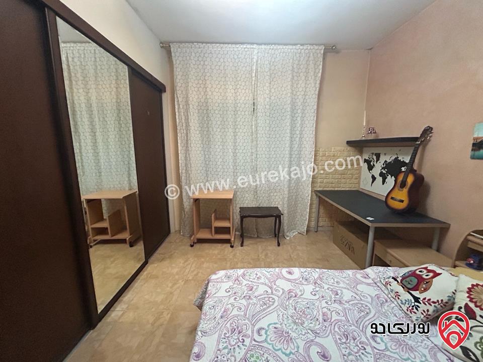 شقة مفروشة بالكامل مساحة 140م طابق أول للإيجار السنوي في عمان - ضاحية الرشيد 