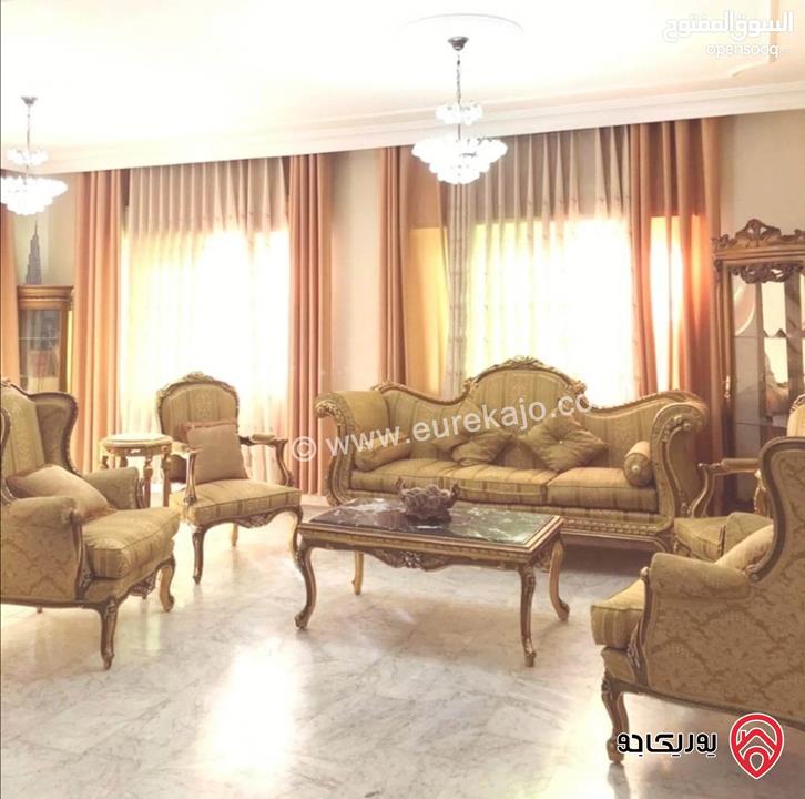 شقة مفروشة طابق أول مساحة 183م للايجار في عمان - خلدا