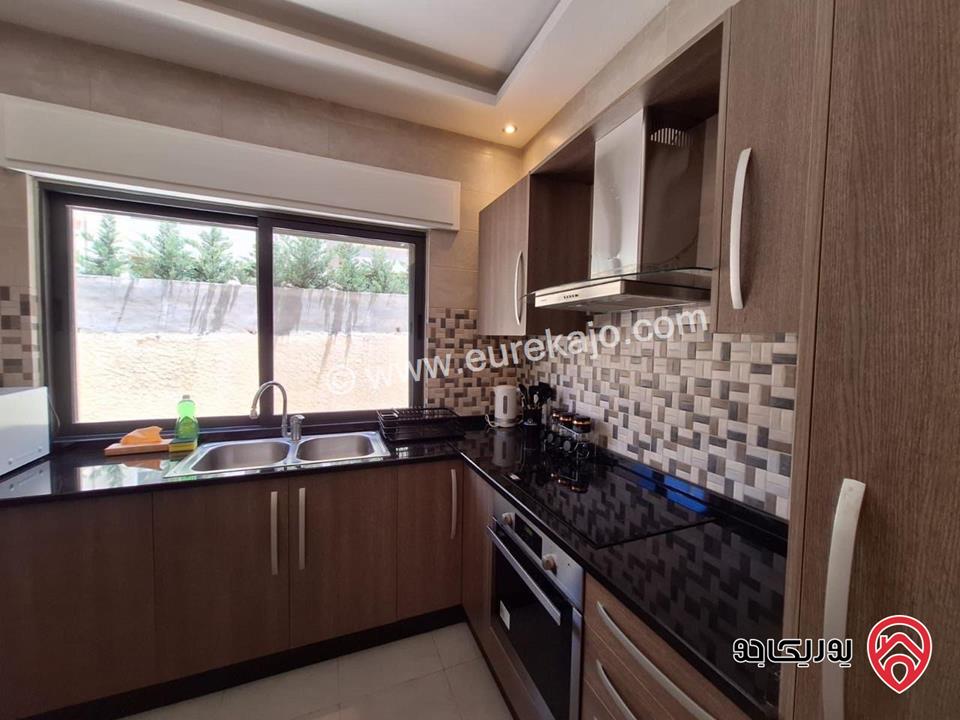 شقة مفروشة طابق أول مساحة 120م للايجار مفروشة في عمان - عبدون 