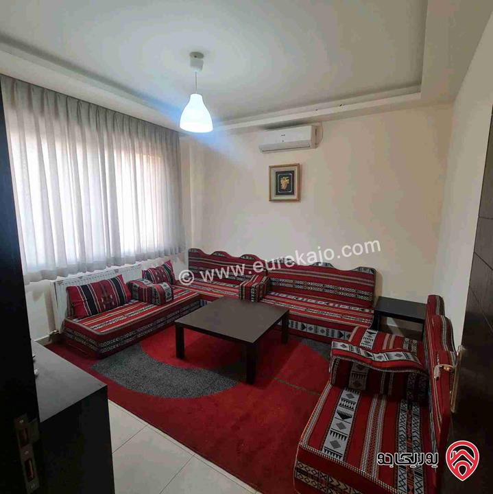 شقة مفروشة مساحة 127م طابق ثالث للبيع في عمان - البنيات طريق المطار 