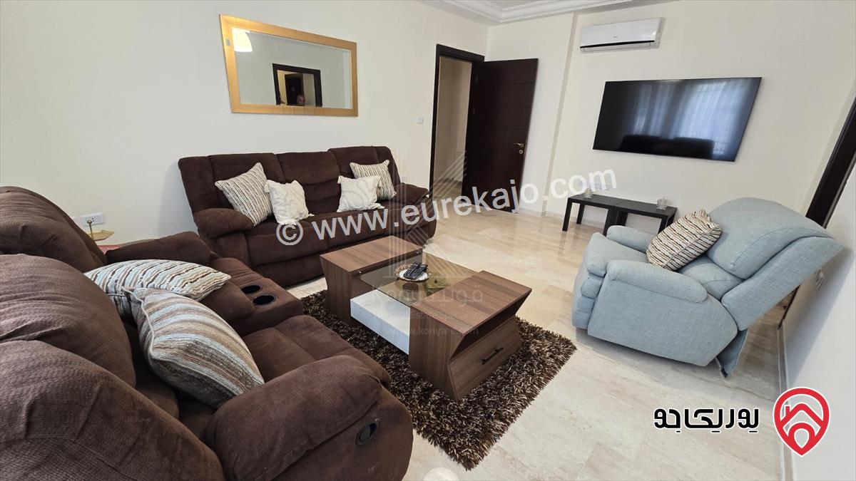 شقة مفروشة مساحة 200م للايجار في عمان - منطقة الدوار الرابع