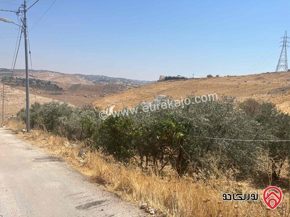 أرض مساحة 3 دونم و 600م للبيع في السلط
