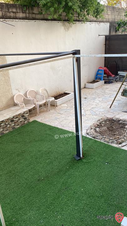 شقة مفروشة أرضية مساحة 145م للايجار في عمان - الجبيهة