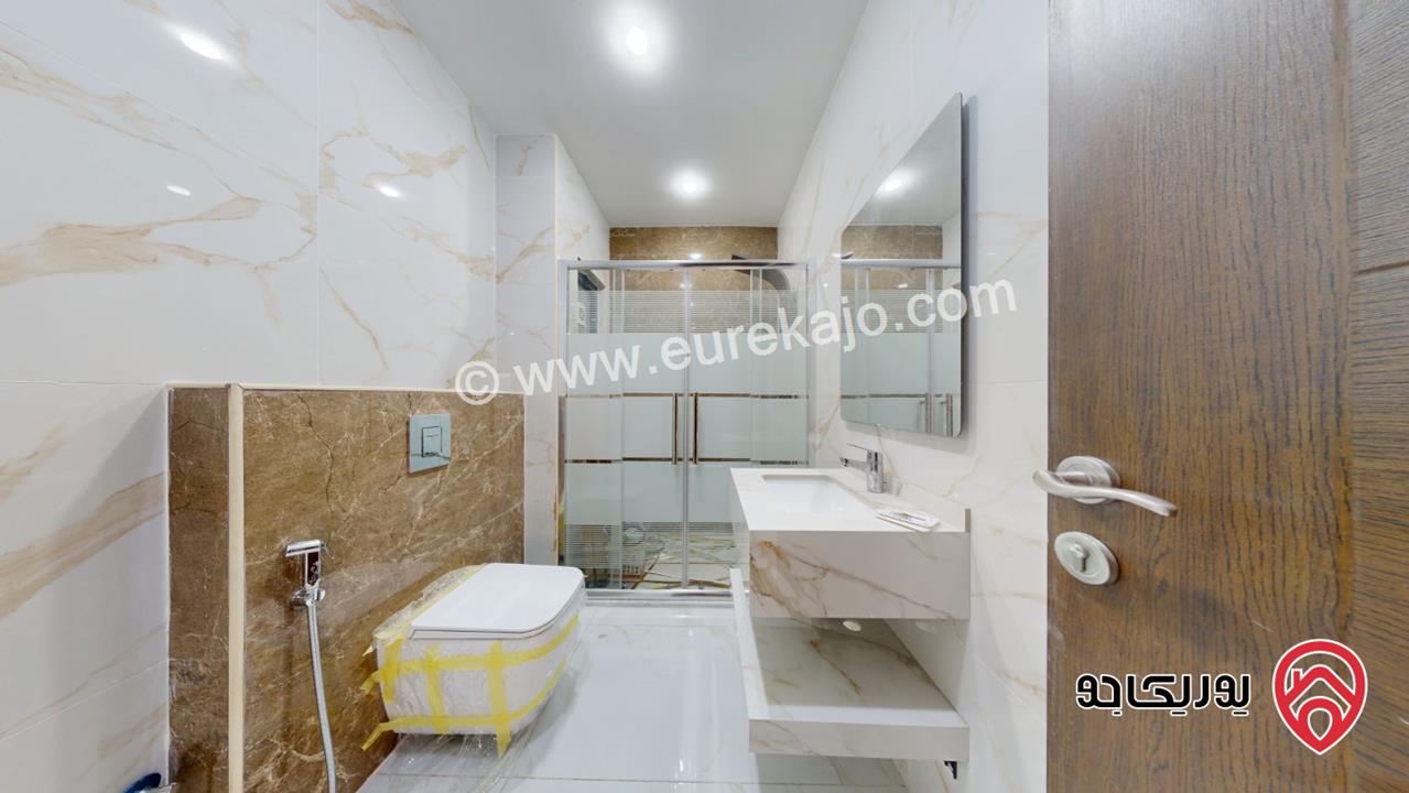 شقة طابق ارضي تشطيب فاخر مساحة 150م مع كراج و مدخل مستقل للبيع في عمان - ضاحية الرشيد من المالك كاش او اقساط