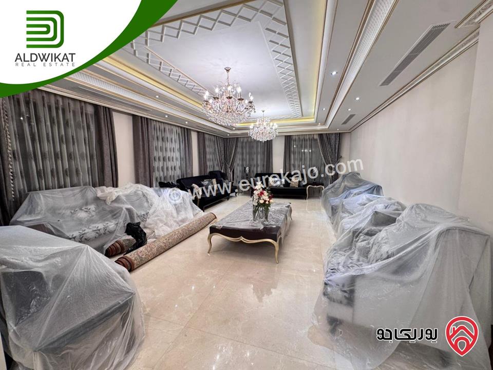 فيلا مستقلة للبيع في منجا/ مادبا مساحة البناء 1400م ومساحة الارض 1000م موقع مميز فلل حديثة