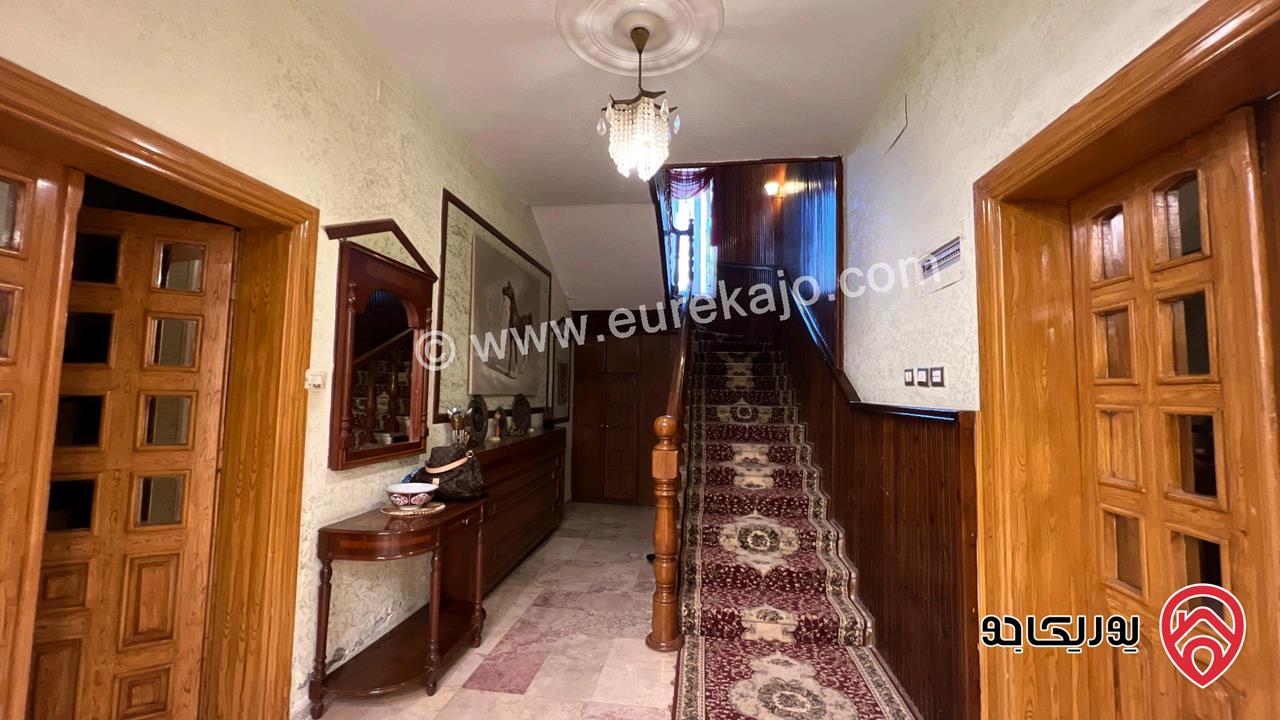 فيلا مع مزرعة مميزة مساحة الأرض 31 دونم و البناء 650م للبيع في منطقة لواء بني كنانة – قرية كفرسوم / محافظة إربد