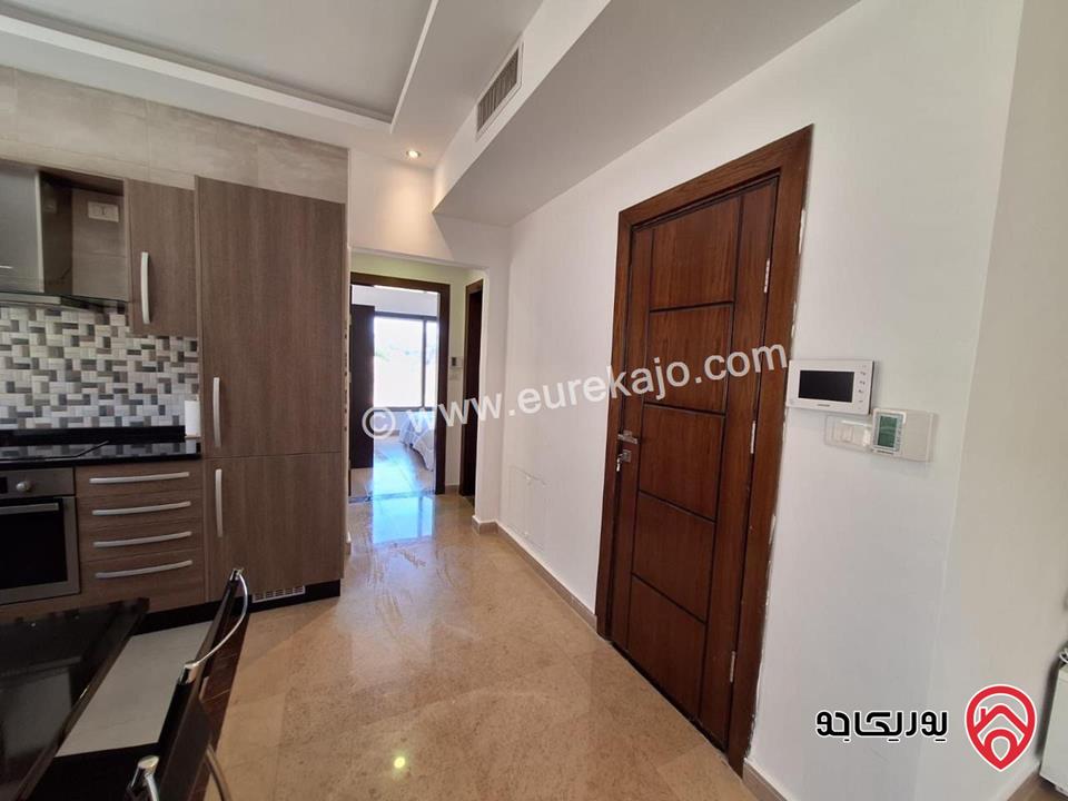 شقة مفروشة طابق أول مساحة 120م للايجار مفروشة في عمان - عبدون 