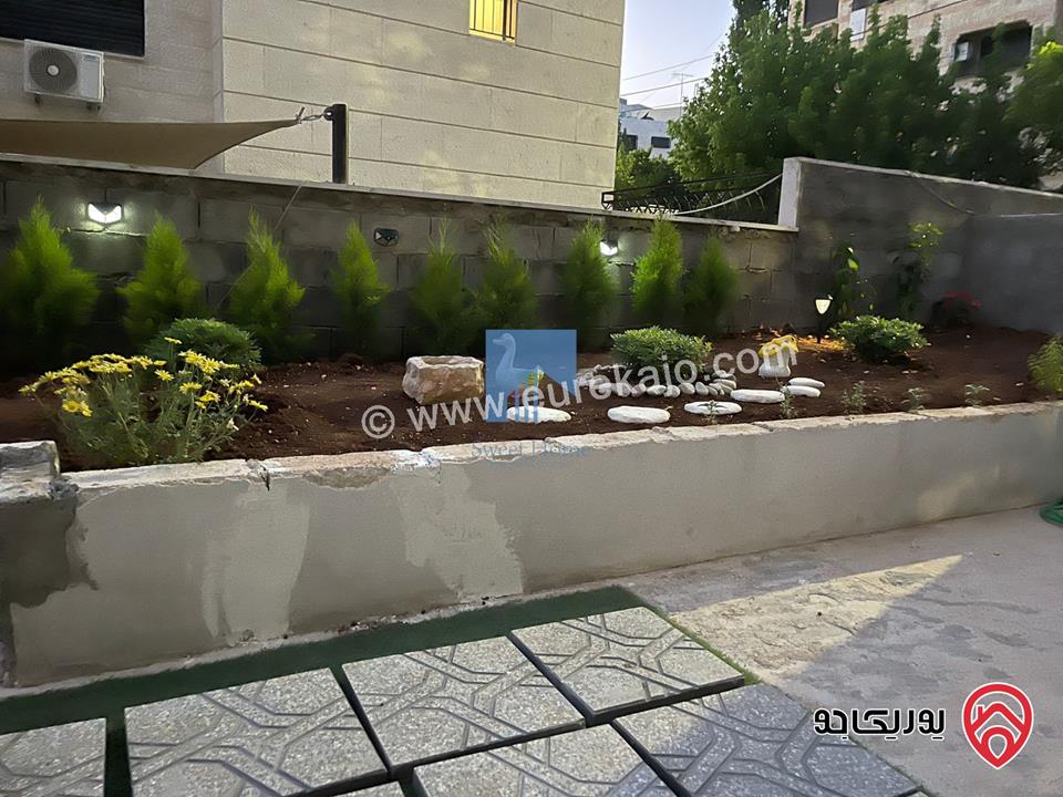 شقة مميزة تسوية مساحة 130م مع حديقة وترسات 120م للبيع في عمان - الصويفية