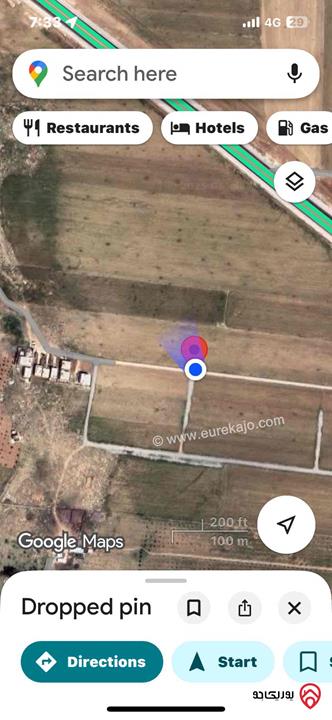 أرض مساحة 14 دونم و 633م للبيع في اربد - النعيمه من المالك مباشرة