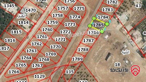 اربع قطع اراضي للبيع في الكرك منطقة الراشدية اكبر قطعة مساحتها 680متر واصغر قطعة 513متر (القرية الكنار) (الحوض خورى ابو حمور) تبعد عن المستشفى العسكري 4.5 كم و عن بلدية ادر 1 كم سعر المتر من 10 ل 15 د