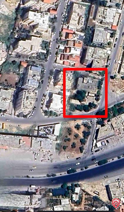 قطعة أرض مساحة 1 دونم و 375م عليها بناء 700م للبيع في عمان - المقابلين 