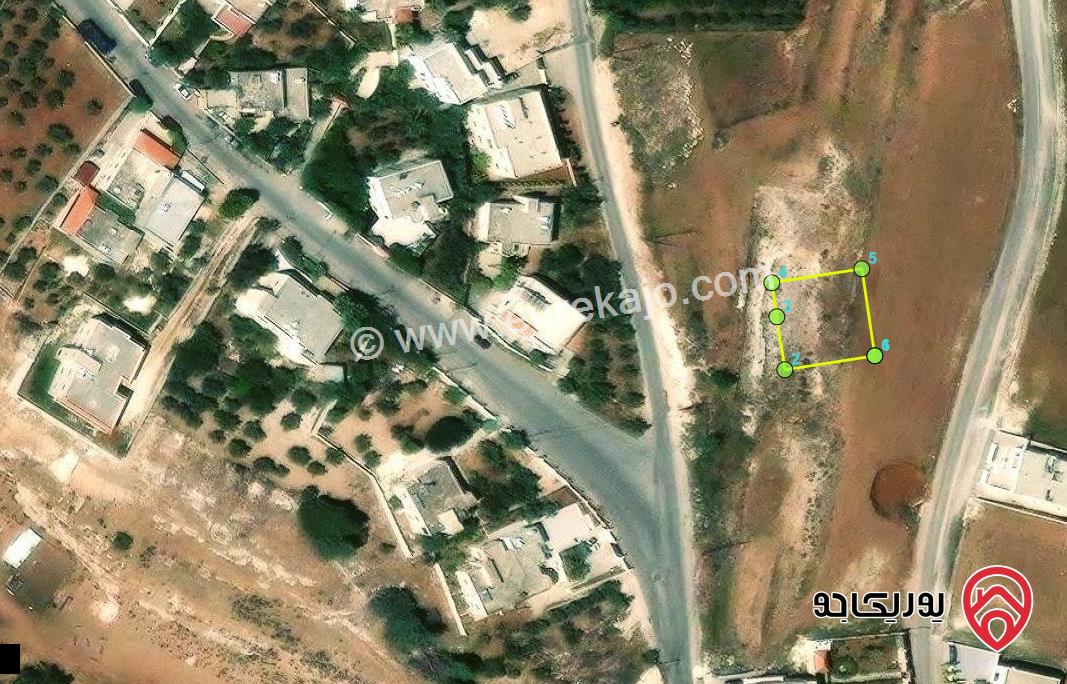قطعة ارض مساحة 513م للبيع من أراضي ناعور /ام البساتين  قريبة من الشارع الرئيسي