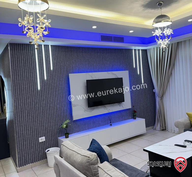 شقة مفروشة أرضية مساحة 90م للايجار في عمان - الصويفية