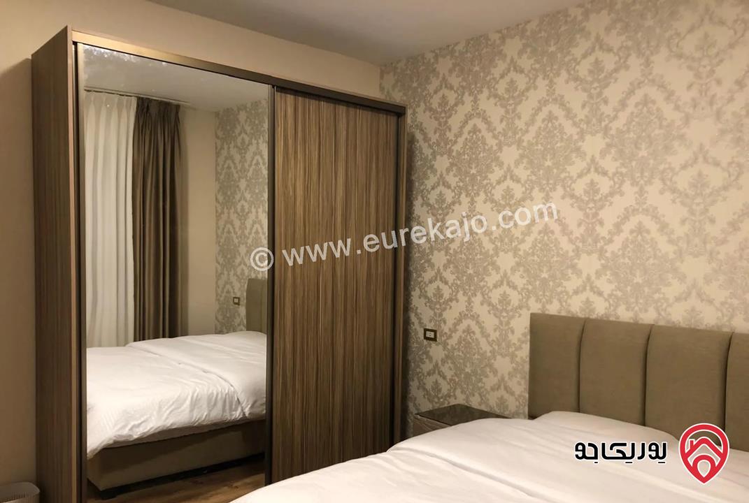 شقة مفروشة طابق اول مساحة 105م للايجار في عمان - عبدون 