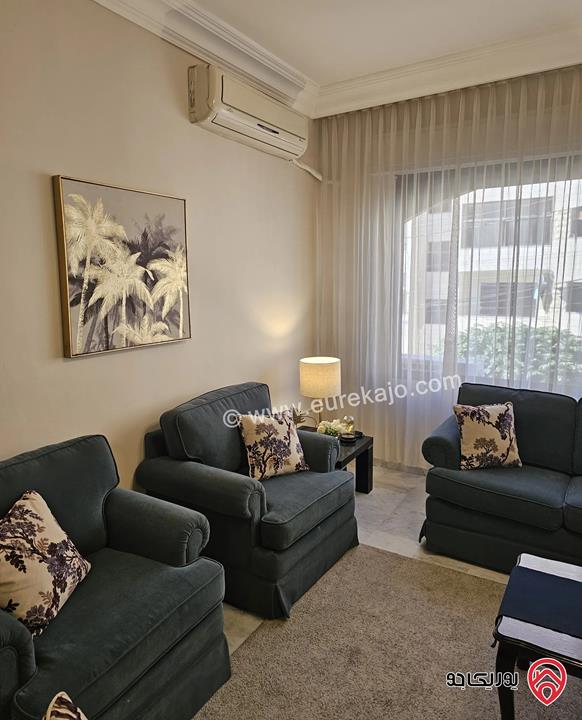 شقة مفروشة طابق أول مساحة 170م للايجار في عمان - عبدون