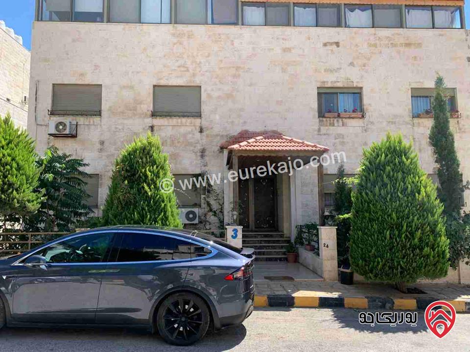 شقة ديلوكس طابق ارضي معلق مساحة 161م للبيع في عمان - عبدون