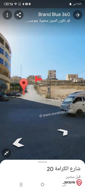 أرض مميزة مساحة 583م للبيع في الزرقاء الجديدة / البتراوي الجنوبي