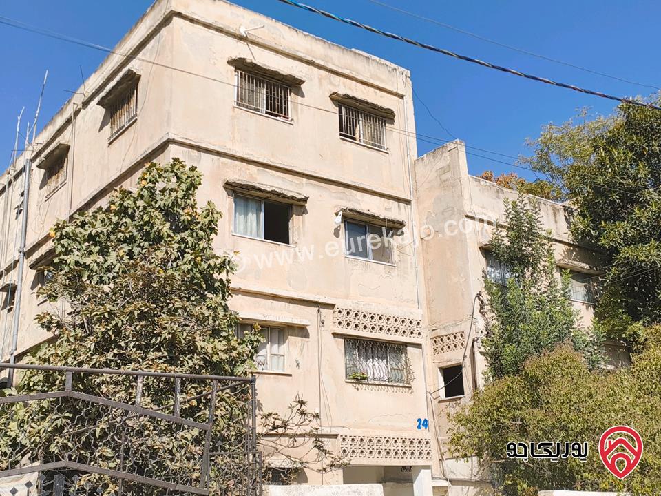 عمارة على ارض 596م للبيع في عمان - جبل النزهة 