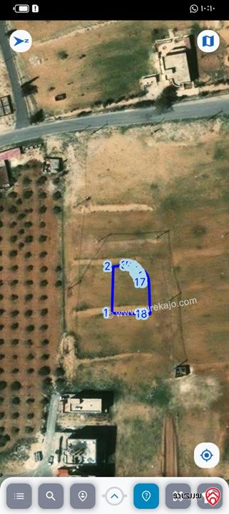 ارض مساحة 500م للبيع في عمان - البيضاء حوض الجواميس 